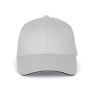 Kup Orlando 6 paneles sapka, Snow Grey/Dark Grey, U