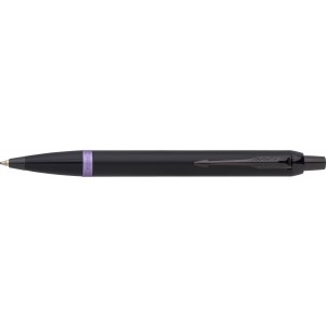 Parker IM Vibrant Rings PVD golystoll, fekete/lila