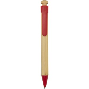 Rattan bambusz s jramanyag golystoll, piros