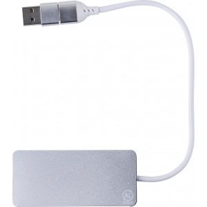 USB eloszt, ezst